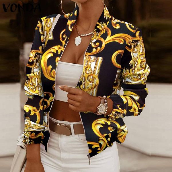 women's jackets women vintage printed zipper autumn winter coats ladies long sleeve pleated veste femme overcoats, Black;brown
women's jackets women vintage printed zipper autumn winter coats ladies long sleeve pleated veste femme overcoats, Black;brown