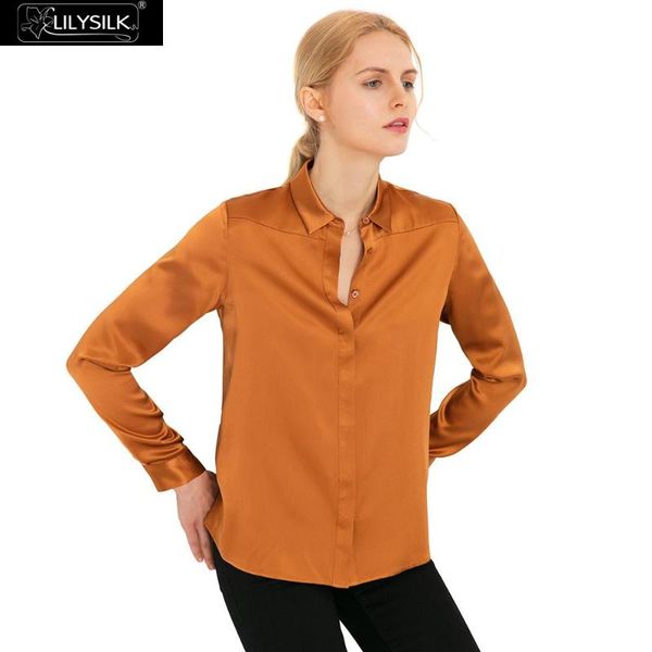 women's blouses & shirts lilysilk blouse shirt women elegant silk 22mm enjoy life in luxuriously soft feminine ladies, White
women's blouses & shirts lilysilk blouse shirt women elegant silk 22mm enjoy life in luxuriously soft feminine ladies, White