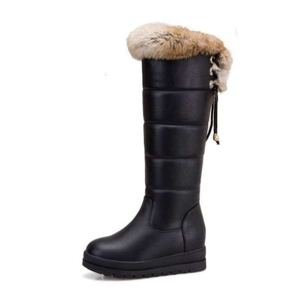 boots coolcept warm snow women winter with fur knee high lace up round toe flats shoes footwear size 32-431 s7eq, Black
boots coolcept warm snow women winter with fur knee high lace up round toe flats shoes footwear size 32-431 s7eq, Black