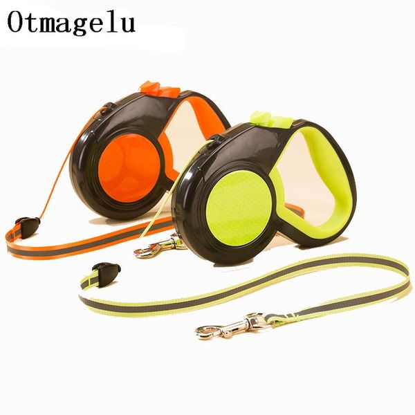 dog collars & leashes 5 meters automatic retractable pet leash traction rope nylon flexible lead night outdoor florescent products
dog collars & leashes 5 meters automatic retractable pet leash traction rope nylon flexible lead night outdoor florescent products