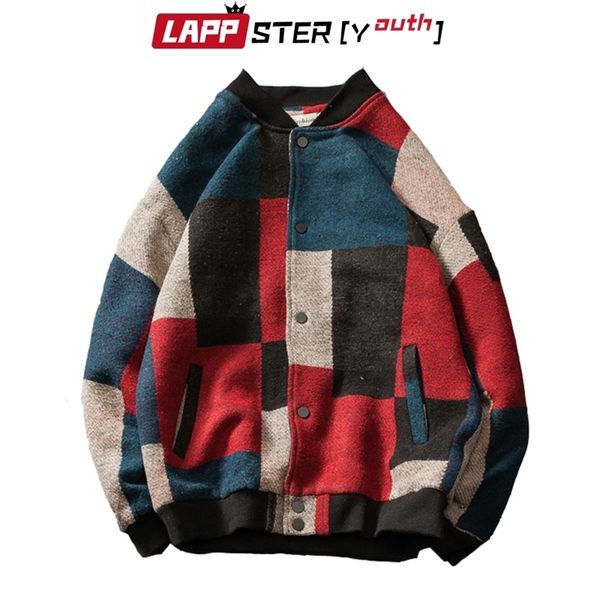 autumn men harajuku plaid bomber jackets mens japanese streetwear windbreaker korean baseball 5xl 210420, Black;brown
autumn men harajuku plaid bomber jackets mens japanese streetwear windbreaker korean baseball 5xl 210420, Black;brown