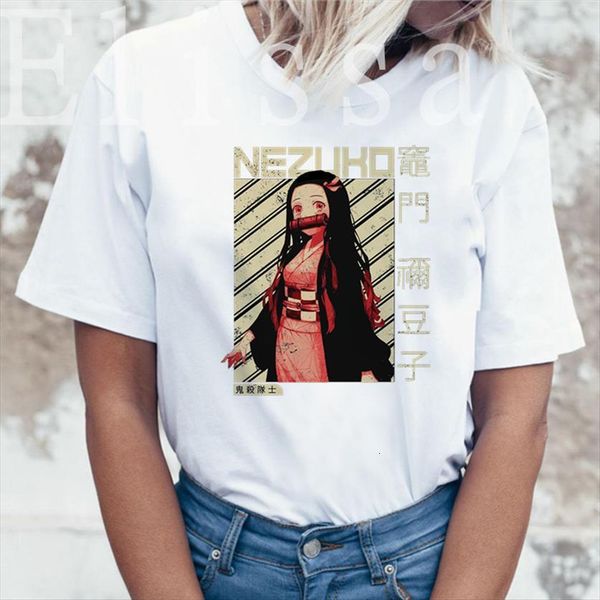fashion demon blade slayer print womens t shirt girl harajuku plus size women clothes causal o neck female, White
fashion demon blade slayer print womens t shirt girl harajuku plus size women clothes causal o neck female, White