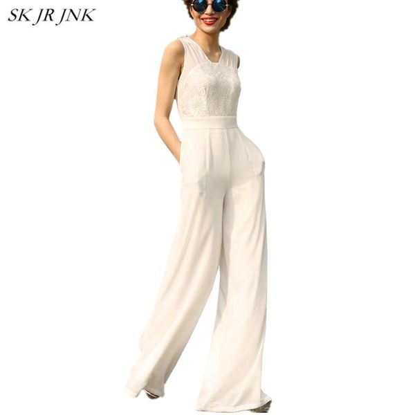 women's jumpsuits & rompers 2021 summer chiffon for women casual loose long wide leg jumpsuit pants elegant v-neck sleeveless lace lw16, Black;white
women's jumpsuits & rompers 2021 summer chiffon for women casual loose long wide leg jumpsuit pants elegant v-neck sleeveless lace lw16, Black;white