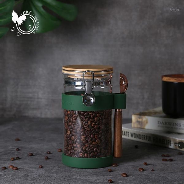 storage bottles & jars kkc home glass coffee beans jar container sealed with spoon nuts cookie candy containers
storage bottles & jars kkc home glass coffee beans jar container sealed with spoon nuts cookie candy containers