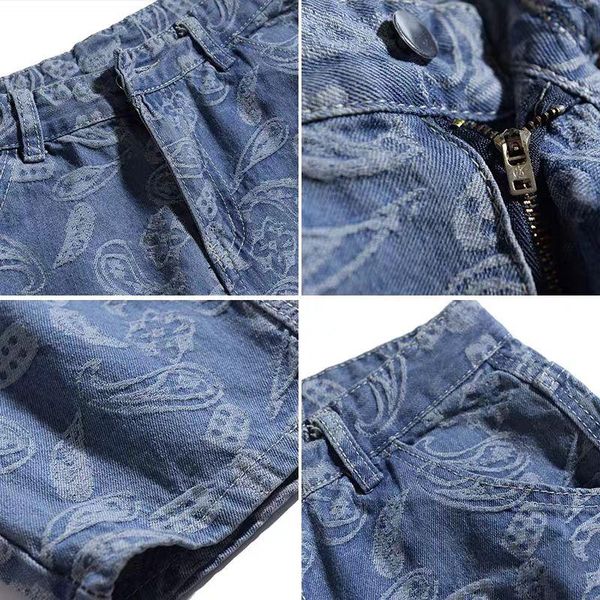 men's jeans man straight pants 2021 loose denim hip hop bandana paisley pattern retro streetstyle fashion jean men trousers, Blue
men's jeans man straight pants 2021 loose denim hip hop bandana paisley pattern retro streetstyle fashion jean men trousers, Blue