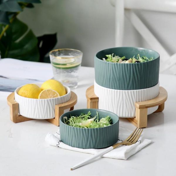bowls 650ml creative home ceramic bowl nordic pattern salad soup with wooden frame for instant noodle fruit dessert
bowls 650ml creative home ceramic bowl nordic pattern salad soup with wooden frame for instant noodle fruit dessert