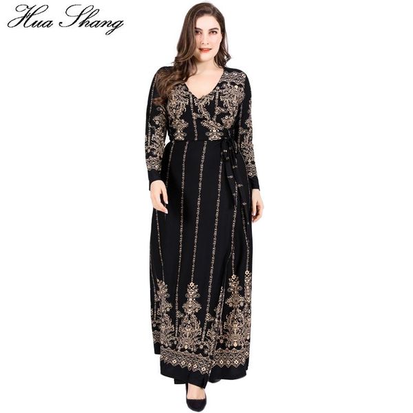 casual dresses retro golden floral print vintage dress winter women v neck long sleeve high waist wrap plus size maxi party, Black;gray
casual dresses retro golden floral print vintage dress winter women v neck long sleeve high waist wrap plus size maxi party, Black;gray