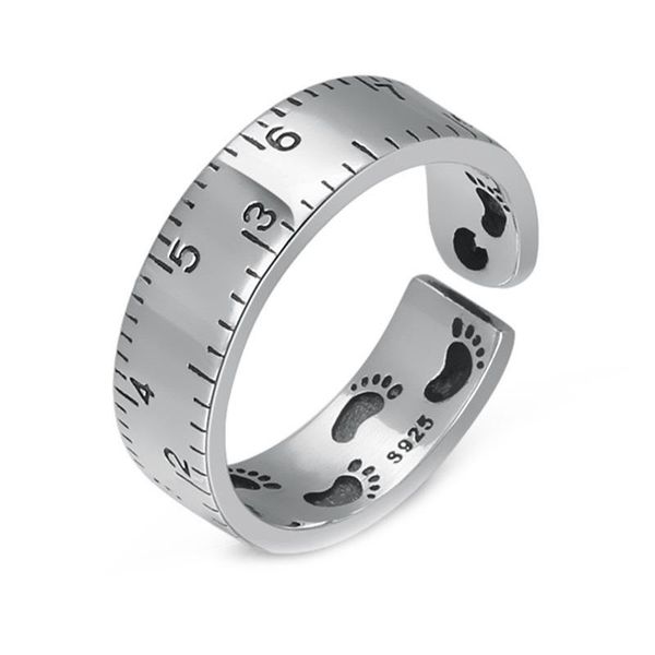 cluster rings 925 sterling silver fashion ruler design ladies finger jewelry promotion gift women open party ring drop, Golden;silver
cluster rings 925 sterling silver fashion ruler design ladies finger jewelry promotion gift women open party ring drop, Golden;silver