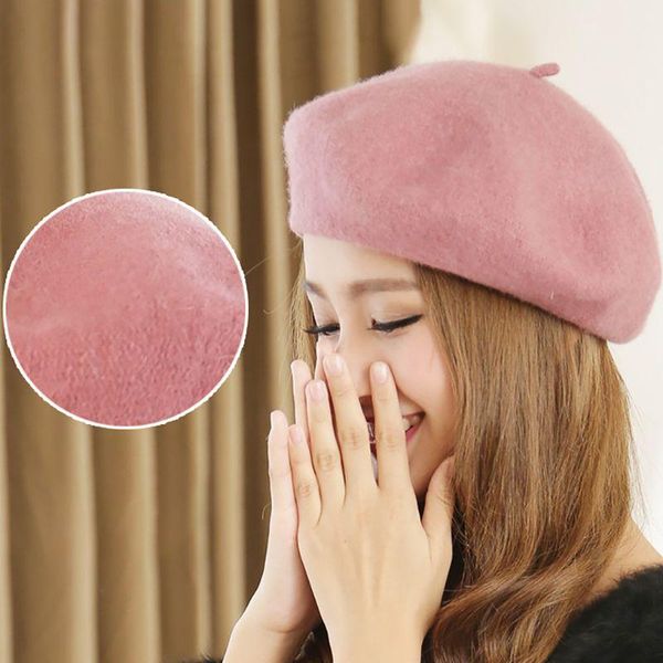 outdoor hats female wool beret thermal elegant lady cap autumn winter fashion casual hiking bud woolen painter hat, Black;white
outdoor hats female wool beret thermal elegant lady cap autumn winter fashion casual hiking bud woolen painter hat, Black;white