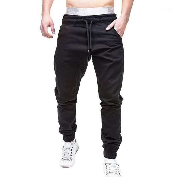 men's pants men sweatpants slacks casual elastic joggings sport solid baggy pockets trousers fashion, Black
men's pants men sweatpants slacks casual elastic joggings sport solid baggy pockets trousers fashion, Black