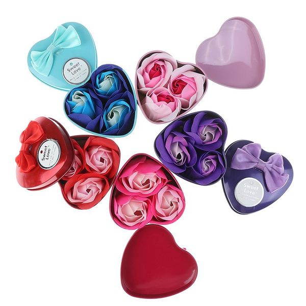 party favor 3pcs rose flower soap heart scented bath body petal wedding decoration gift for lovers
party favor 3pcs rose flower soap heart scented bath body petal wedding decoration gift for lovers