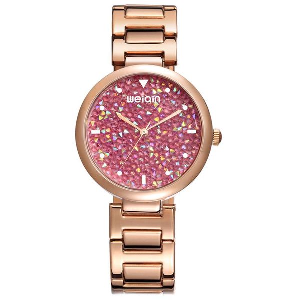 weiqin brand women watch simple fashion design crown with rhinestone display stainless steel relogio feminino wristwatches, Slivery;brown
weiqin brand women watch simple fashion design crown with rhinestone display stainless steel relogio feminino wristwatches, Slivery;brown