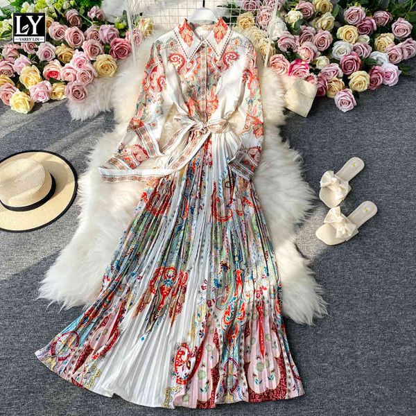 dresses autumn women elegant print shirt dresses long sleeve turn down collar sashes tie up slim pleated dress, Black;gray
dresses autumn women elegant print shirt dresses long sleeve turn down collar sashes tie up slim pleated dress, Black;gray