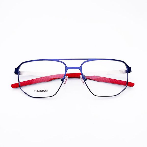 fashion sunglasses frames belight optical men titanium alloy double bridge ultra light blue color spectacle frame precription lens eyewear 9, Black
fashion sunglasses frames belight optical men titanium alloy double bridge ultra light blue color spectacle frame precription lens eyewear 9, Black