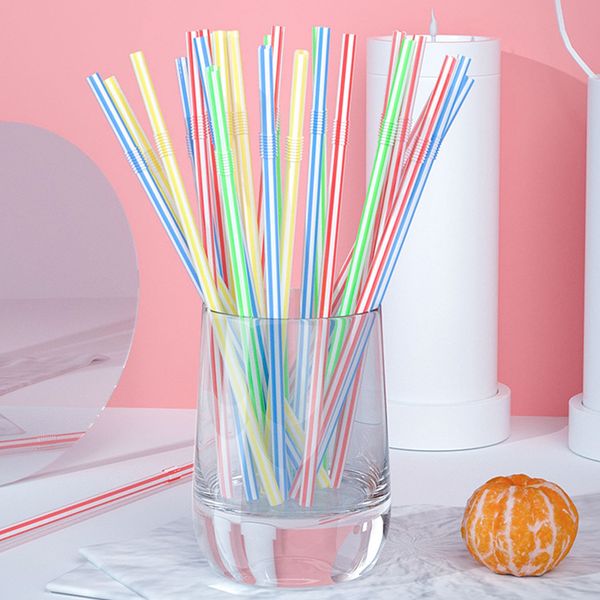 color food grade disposable plastic drinking straws 21cm bar household wholesale package
color food grade disposable plastic drinking straws 21cm bar household wholesale package