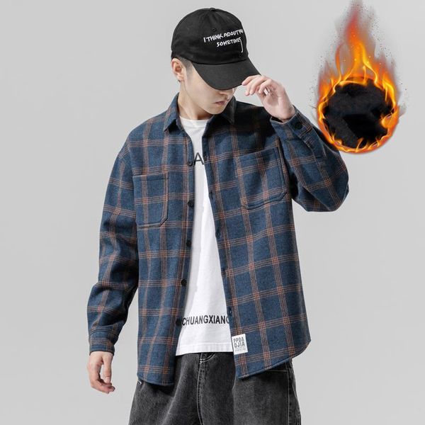shinichi casual plaid velvet thick warm turn-down collar shirt men's cotton polyester loose long sleeve shirts -5xl, White;black
shinichi casual plaid velvet thick warm turn-down collar shirt men's cotton polyester loose long sleeve shirts -5xl, White;black