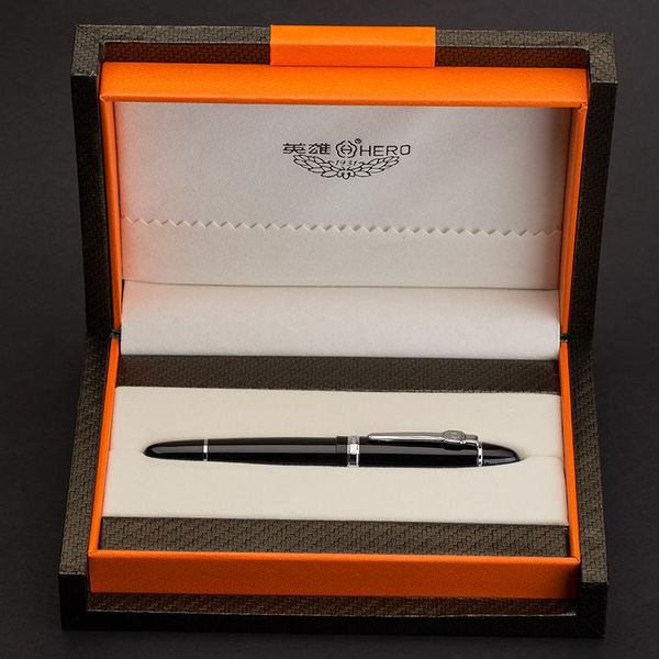 fountain pens hero screw silver clip 0.5mm pen/1.0mm bent nib art calligraphy pen thick black ink with an original gift box
fountain pens hero screw silver clip 0.5mm pen/1.0mm bent nib art calligraphy pen thick black ink with an original gift box