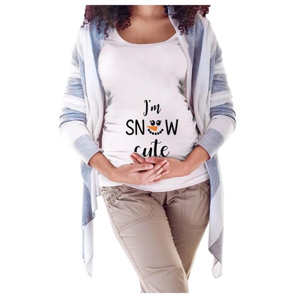 maternity & tees sagace women's t-shirt baby is coming christmas round neck print loose announcment tee, White
maternity & tees sagace women's t-shirt baby is coming christmas round neck print loose announcment tee, White