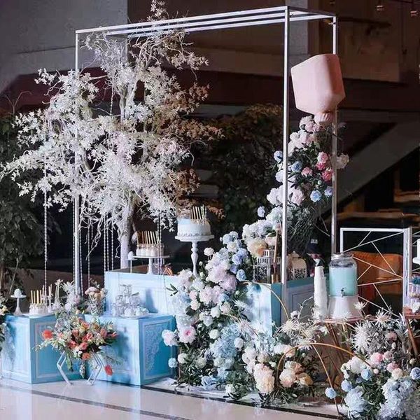 creative iron 1.5m-2.8m adjustable wedding home party stage arch backdrop decorative flower stand screen props decoration
creative iron 1.5m-2.8m adjustable wedding home party stage arch backdrop decorative flower stand screen props decoration