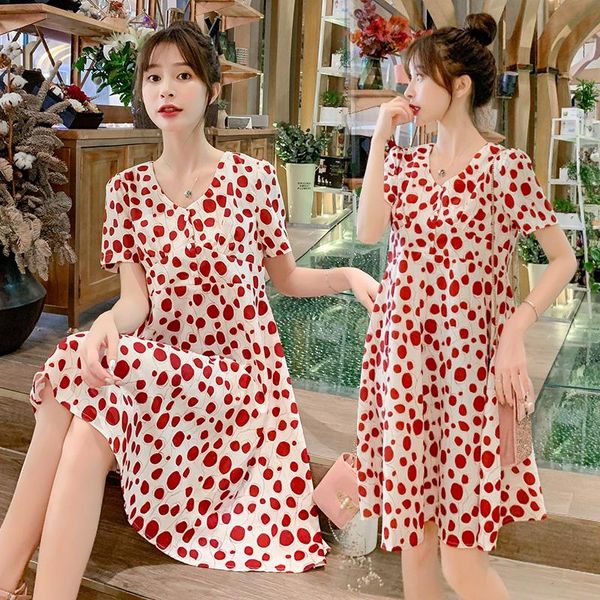maternity dresses 5573# dress summer chiffon short sleeve color block loose stylish for pregnant women mom, White
maternity dresses 5573# dress summer chiffon short sleeve color block loose stylish for pregnant women mom, White