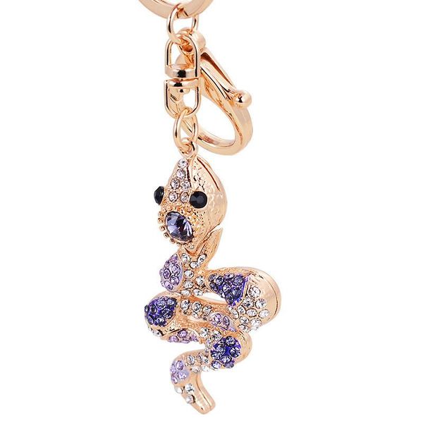 keychains tioodre animal cute snake shape crystal alloy car keychain creative modeling key pendant chain keyrings accessories, Silver
keychains tioodre animal cute snake shape crystal alloy car keychain creative modeling key pendant chain keyrings accessories, Silver