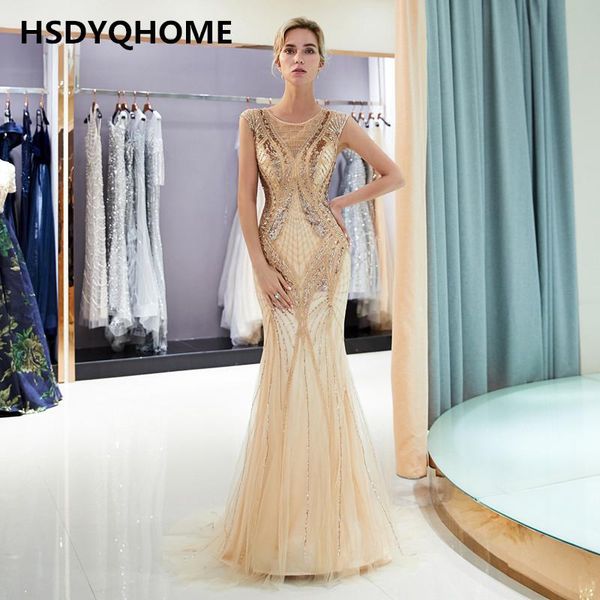 party dresses hsdyqhome mermaid evening crystal stones long dress prom sweep train gown, White;black
party dresses hsdyqhome mermaid evening crystal stones long dress prom sweep train gown, White;black