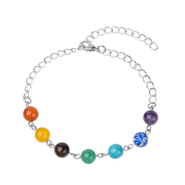 8mm 7 colors natural stone link chain charm bracelets for men women yoga sports beaded fashion jewelry, Golden;silver
8mm 7 colors natural stone link chain charm bracelets for men women yoga sports beaded fashion jewelry, Golden;silver