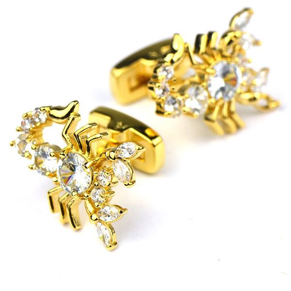cuff link and tie clip sets 2021 cufflinks for mens animal scorpion shirt links vintage crystal design brass cufflink luxury je, Silver;golden
cuff link and tie clip sets 2021 cufflinks for mens animal scorpion shirt links vintage crystal design brass cufflink luxury je, Silver;golden