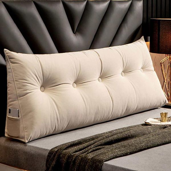 cushion/decorative pillow 120x50x20cmlong bedside cushion triangular big large backrest soft bed headrest long
cushion/decorative pillow 120x50x20cmlong bedside cushion triangular big large backrest soft bed headrest long