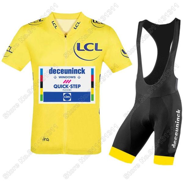 racing sets 2021 quick step cycling jersey set france tour yellow clothing men road bike shirts suit bicycle bib shorts mtb maillot, Black;blue
racing sets 2021 quick step cycling jersey set france tour yellow clothing men road bike shirts suit bicycle bib shorts mtb maillot, Black;blue