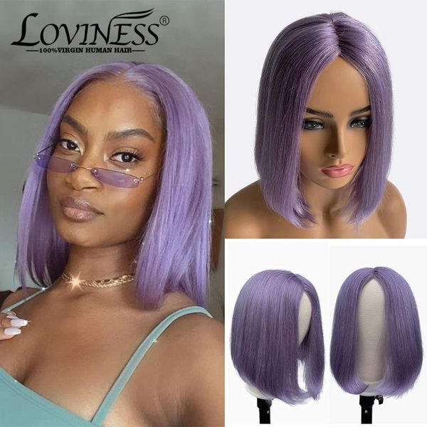 hair bulks purple bob human colored straight middle part no lace front brazilian full machine made short, Black
hair bulks purple bob human colored straight middle part no lace front brazilian full machine made short, Black