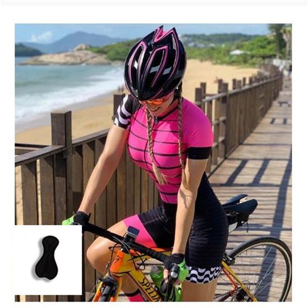 racing sets one piece team triathlon endurance women's cycling jersey jumpsuit sleeve macaquinho ciclismo feminino set gel pad jumpsui, Black;blue
racing sets one piece team triathlon endurance women's cycling jersey jumpsuit sleeve macaquinho ciclismo feminino set gel pad jumpsui, Black;blue