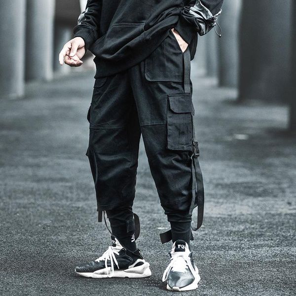 men's pants hip-hop fashion cargo black multi-pocket ribbon sweatpants street casual stretch waist jogging tactical
men's pants hip-hop fashion cargo black multi-pocket ribbon sweatpants street casual stretch waist jogging tactical