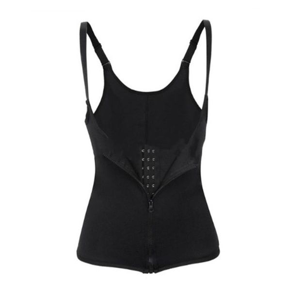 women's shapers adjustable strap waist trainer vest corset women zipper hook body shaper cincher tummy control slimming shapewear, Black;white
women's shapers adjustable strap waist trainer vest corset women zipper hook body shaper cincher tummy control slimming shapewear, Black;white
