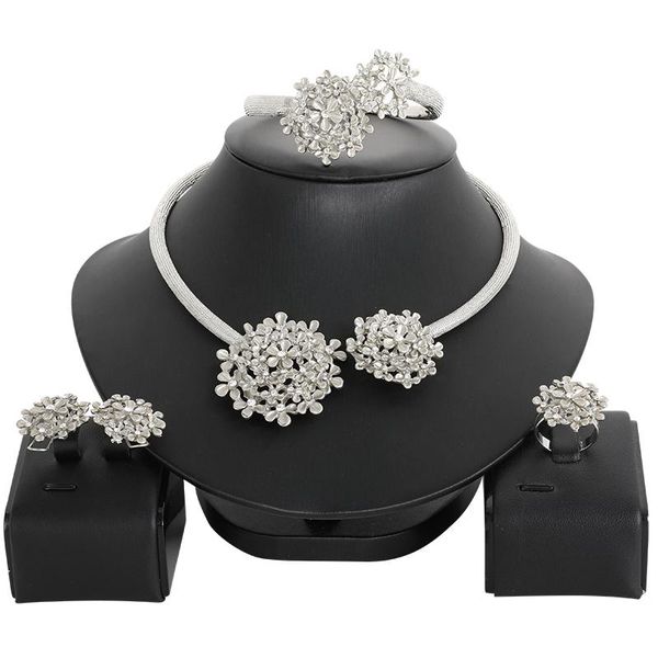 earrings & necklace african jewelry sets women costume nigerian wedding set dubai silver color wholesale design
earrings & necklace african jewelry sets women costume nigerian wedding set dubai silver color wholesale design