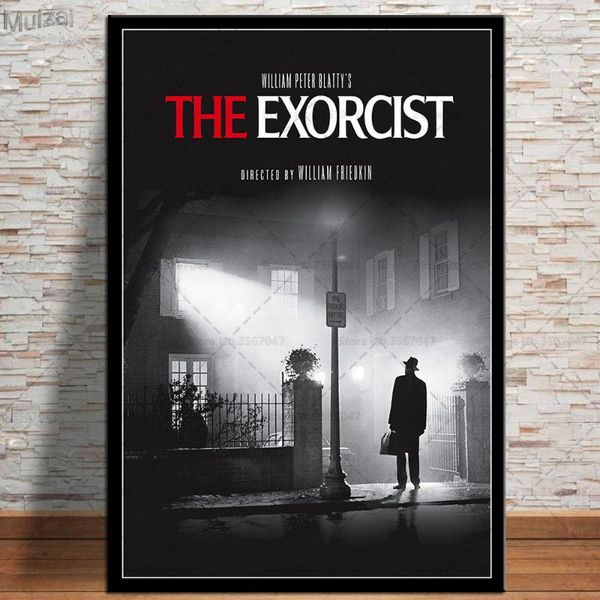 paintings art poster the exorcist classic horror movie canvas painting retro wall pictures prints for living room home decor
paintings art poster the exorcist classic horror movie canvas painting retro wall pictures prints for living room home decor