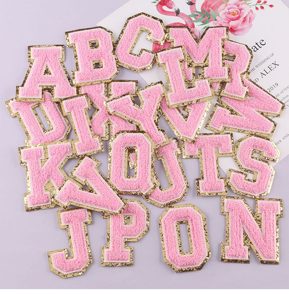 1piece sewing notions pink towel patches sew iron on alphabet letter for cloth embroidery appliques clothing garment accessories badges, Black
1piece sewing notions pink towel patches sew iron on alphabet letter for cloth embroidery appliques clothing garment accessories badges, Black