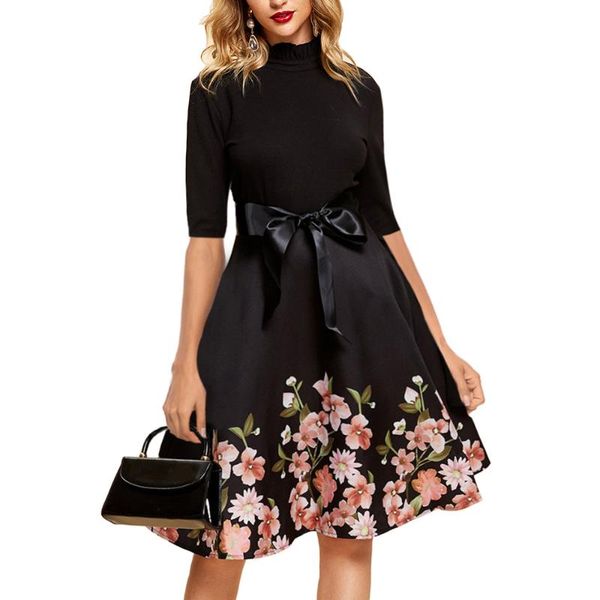 women's long sleeve sweater turtleneck cocktail swing party dresses for women autumn winter lady dress vestidos casual, Black;gray
women's long sleeve sweater turtleneck cocktail swing party dresses for women autumn winter lady dress vestidos casual, Black;gray