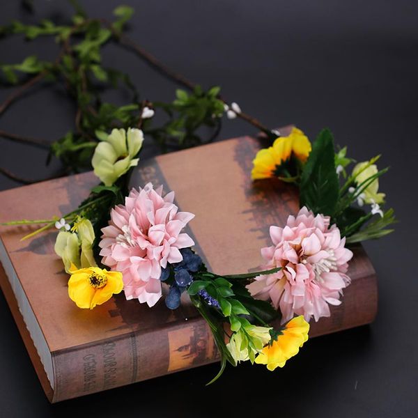 hair clips & barrettes 2021 beach wreath bride headdress spring and summer flower fairy tiara wedding accessories, Golden;silver
hair clips & barrettes 2021 beach wreath bride headdress spring and summer flower fairy tiara wedding accessories, Golden;silver