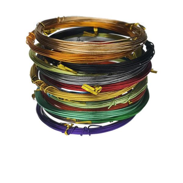 3.0mm*10m color alumina wire handmade diy bicycle braided shape oxidized color aluminum wire, Silver
3.0mm*10m color alumina wire handmade diy bicycle braided shape oxidized color aluminum wire, Silver