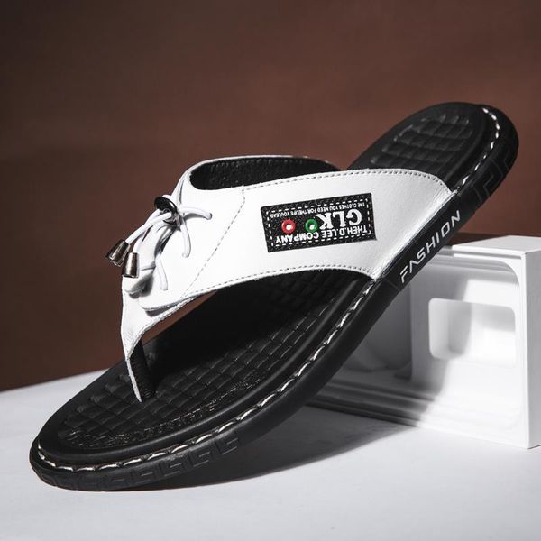 slippers leather flip-flops summer men beach sandals comfortable casual shoes fashion flip flops sell footwear 2021, Black
slippers leather flip-flops summer men beach sandals comfortable casual shoes fashion flip flops sell footwear 2021, Black