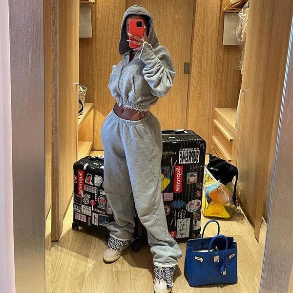 women's two piece pants solid set loose zipper short hoodie sweatshirts sporty trouser tracksuits women clothing autumn soft casual pan, White
women's two piece pants solid set loose zipper short hoodie sweatshirts sporty trouser tracksuits women clothing autumn soft casual pan, White