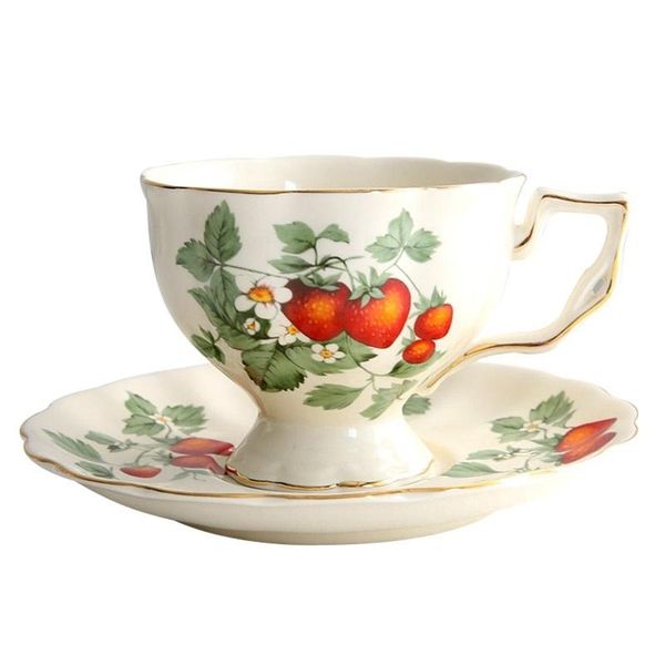 mugs retro teapot coffee cup set gold edge saucer strawberry flower big teacup english afternoon tea restaurant bar cafe
mugs retro teapot coffee cup set gold edge saucer strawberry flower big teacup english afternoon tea restaurant bar cafe