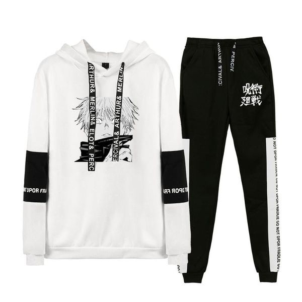 men's hoodies & sweatshirts fashion jiu-jitsu kaisen gojo satoru hoodie sportswear two-piece long-sleeved women's + sweatpants clo, Black
men's hoodies & sweatshirts fashion jiu-jitsu kaisen gojo satoru hoodie sportswear two-piece long-sleeved women's + sweatpants clo, Black