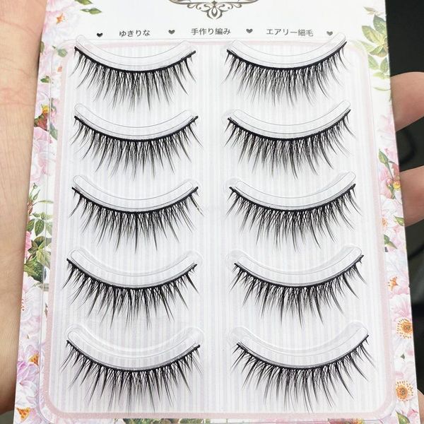 yokpn supernatural false eyelashes soft comfortable cross big eyes makeup thick 5 pairs
yokpn supernatural false eyelashes soft comfortable cross big eyes makeup thick 5 pairs