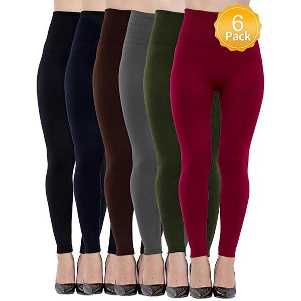 25 high waist fitness fleece women leggings floral lined soft slimming 6 pack pants seamless legging, Black
25 high waist fitness fleece women leggings floral lined soft slimming 6 pack pants seamless legging, Black