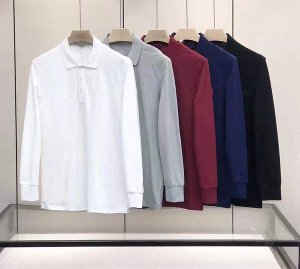 2021 autumn new casual business breathable cotton lapel long sleeve t-shirt men's b071749, White
2021 autumn new casual business breathable cotton lapel long sleeve t-shirt men's b071749, White