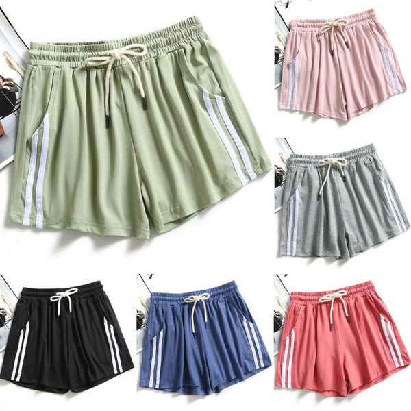 women's shorts summer sports for women lace up loose plain color pockets daily breathable, White;black
women's shorts summer sports for women lace up loose plain color pockets daily breathable, White;black