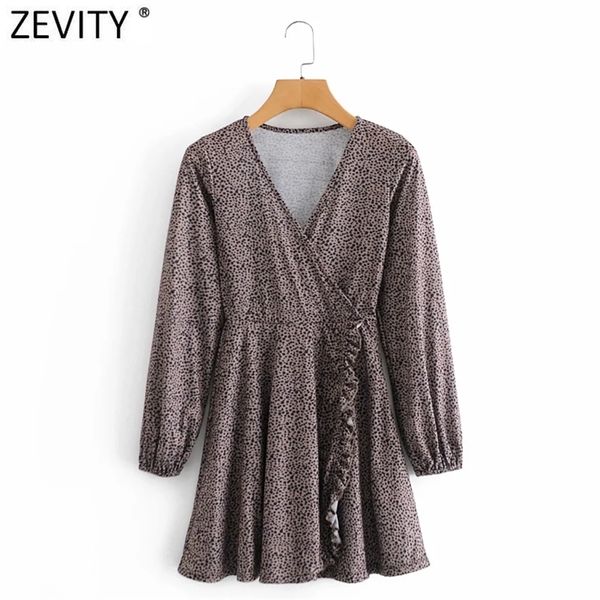 women v neck leopard print agaric lace mini dress female chic side zipper ruffles casual slim vestido ds4755 210420, Black;gray
women v neck leopard print agaric lace mini dress female chic side zipper ruffles casual slim vestido ds4755 210420, Black;gray