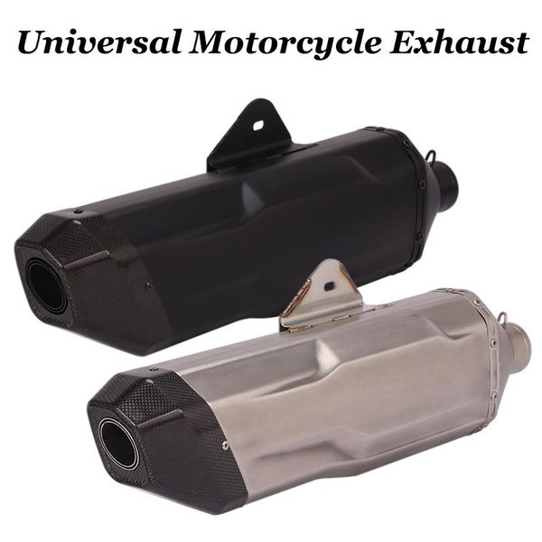 universal motorcycle exhaust pipe escape modified carbon fiber muffler db killer for s1000r mt09 r1 mt07 gsx-s750 r6 r3 system
universal motorcycle exhaust pipe escape modified carbon fiber muffler db killer for s1000r mt09 r1 mt07 gsx-s750 r6 r3 system